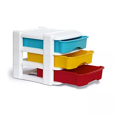 Signora ware Multipurpose Modular Drawer Small 3 Tier 6.5 Each Drawer