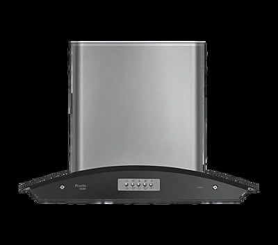 Preethi Alcor KH 205, 3 Speed Chimney with 1200 m3/hr Suction, 60cm , 180 W, 2x Baffle Filter