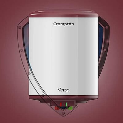 Crompton Versa Aswh-3510 10 L 5 Star Rates Storage Wall Water Heater(Geyser) Crompton Versa Aswh-3510 10 L 5 Star Rates Storage Wall Water Heater(Geyser)