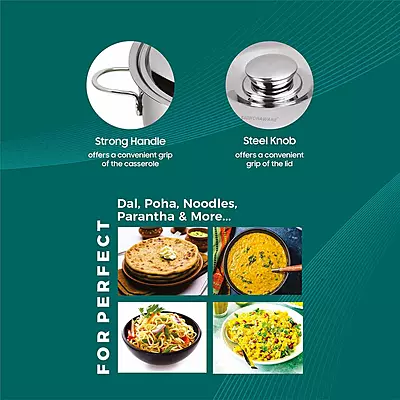 "Signora Ware Therma Casserole with Steel Handle 4 Liter
