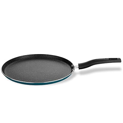 Borosil ProChef Non-Stick Aluminum Flat Tawa 25 cm | Gas Stove Compatible, Thick Uniform Body for Even Heating, Dishwasher Safe | 5 Layer Nonstick Coating, PFOA Free | 1 Year Warranty | Blue Borosil ProChef Non-Stick Aluminum Flat Tawa 25 cm | Gas Stove Compatible, Thick Uniform Body for Even Heating, Dishwasher Safe | 5 Layer Nonstick Coating, PFOA Free | 1 Year Warranty | Blue