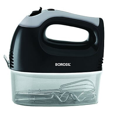 Borosil Smartmix 300-Watt Hand Mixer, Black Borosil Smartmix 300-Watt Hand Mixer, Black