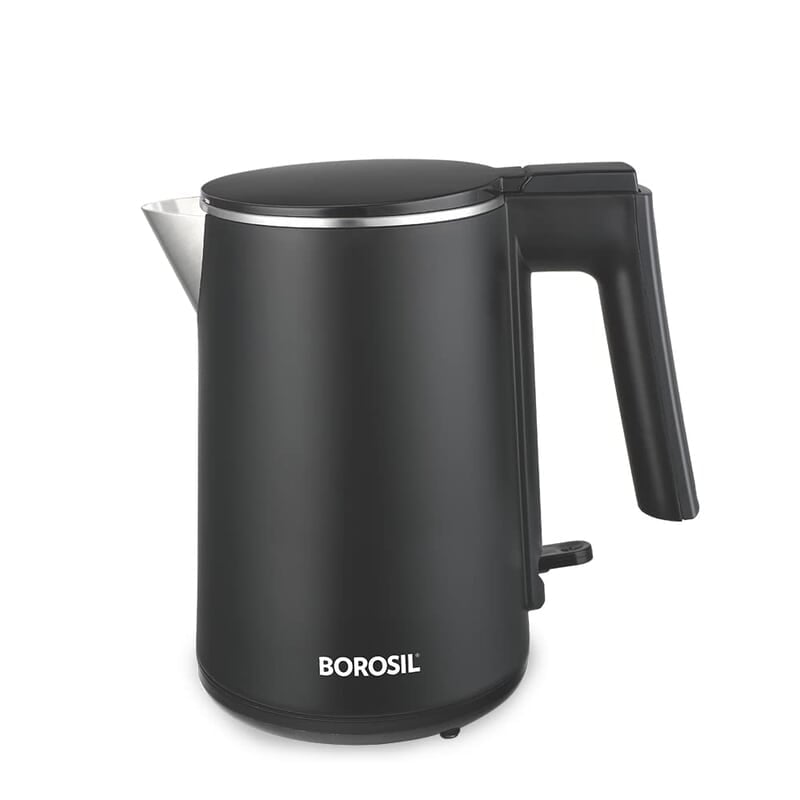 Borosil Cooltouch Electric Kettle, Stainless Steel Inner Body, Boil Water For Tea, Coffee, Soup, 1 L, Borosil Cooltouch Electric Kettle, Stainless Steel Inner Body, Boil Water For Tea, Coffee, Soup, 1 L,