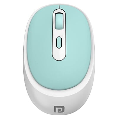 Portronics Toad 27 Wireless Mouse, Silent Buttons, 2.4 GHz with USB Nano Dongle for PC/Mac/Laptop, Auto Power saving Mode, Adjustable DPI Button