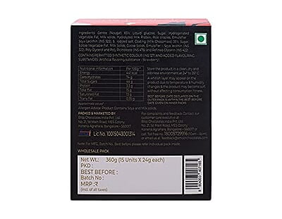 SMOOR Premium Strawberry Nougat Bar Gift Hamper Special Occasions Pack of 15 SMOOR Premium Strawberry Nougat Bar Gift Hamper Special Occasions Pack of 15
