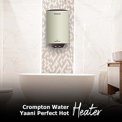 Crompton Arno Supremus 15-L 5 Star Rated Storage Water Heater (Geyser) With Advance 3 Level Safety Crompton Arno Supremus 15-L 5 Star Rated Storage Water Heater (Geyser) With Advance 3 Level Safety