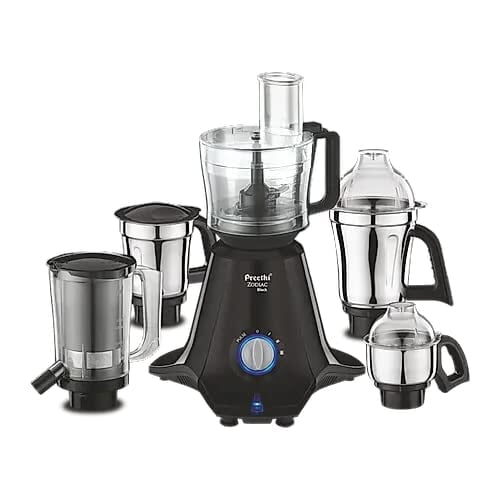 Preethi Zodiac Black Mixer Grinder (750 Watt), 5 Jars Preethi Zodiac Black Mixer Grinder (750 Watt), 5 Jars