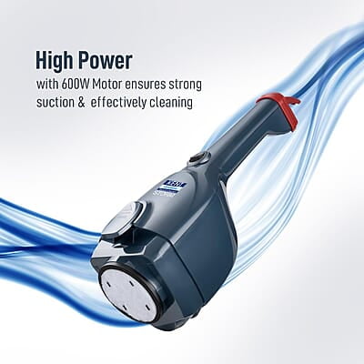 KENT Storm Vacuum Cleaner 600W Cyclone5 Technology and HEPA Filter Bagless Design Ideal for Floors, Curtains, Carpets, Sofa Grey KENT Storm Vacuum Cleaner 600W Cyclone5 Technology and HEPA Filter Bagless Design Ideal for Floors, Curtains, Carpets, Sofa Grey