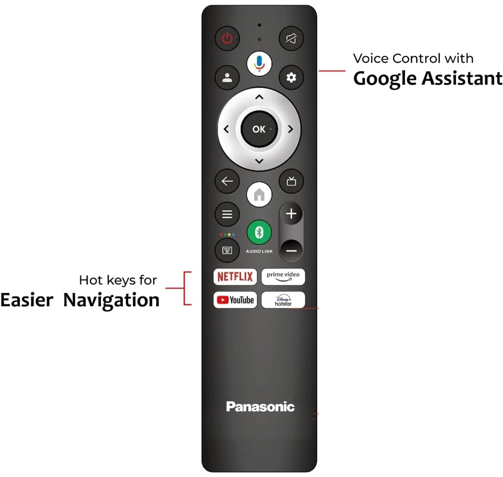 Panasonic 139 cm (55 inches) 4K Ultra HD Smart LED Google TV TH-55MX660DX Panasonic 139 cm (55 inches) 4K Ultra HD Smart LED Google TV TH-55MX660DX