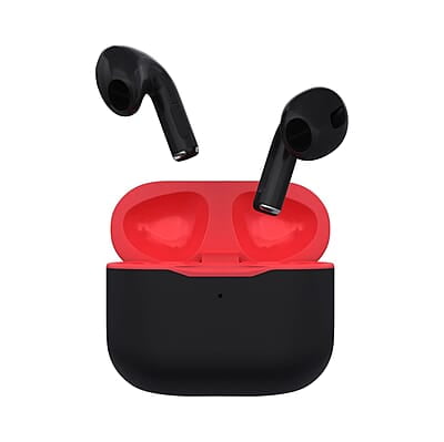 Zebronics SOUND BOMB 9 Semi in ear Bluetooth v5.2 TWS earbuds with 16H backup, ENC Calling, Gaming mode (Upto 50ms), Voice assistant, Flash connect, Silicone case, Splash proof and Type C
