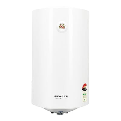 Faber Jazz Elite 35L Vertical Storage Water Geyser Heating Indicator Titanium Glassline Coated Tank 2000W