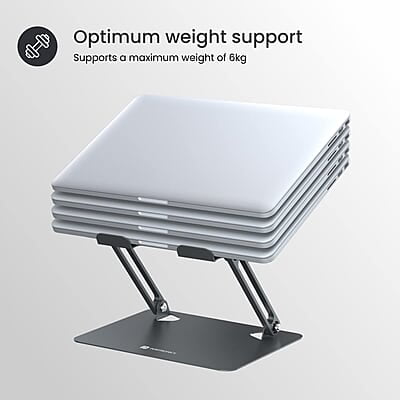 Portronics My Buddy K7 Portable Laptop Stand Ventilated Board for Laptop Cooling Multiple Adjustable Angles Portronics My Buddy K7 Portable Laptop Stand Ventilated Board for Laptop Cooling Multiple Adjustable Angles