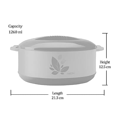 MILTON Orchid 1500 Casserole, 1260 ml