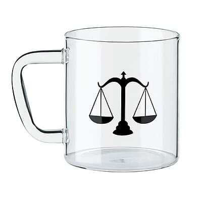 Borosil Glass Tea Cup - 1 Piece, Libra Transparent, 305ml