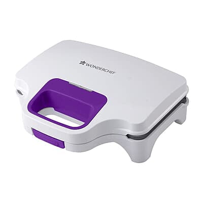 Wonderchef Deep Pocket Electric Griller,Sandwich Maker 830 Watt Auto Temp Control, LED indicator