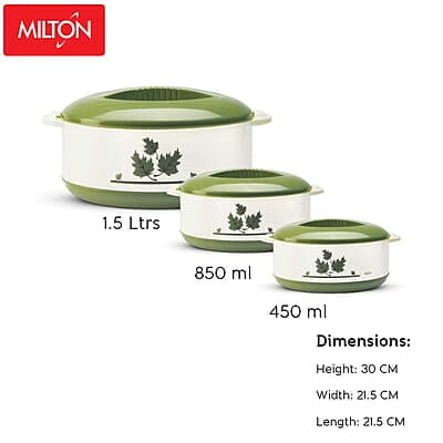 MILTON Orchid Jr. Casserole Gift Set of 3 MILTON Orchid Jr. Casserole Gift Set of 3