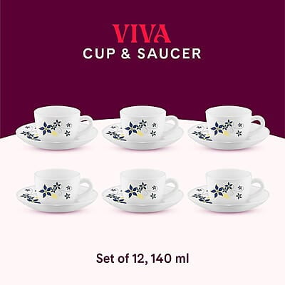 BOROSIL 14CL MUG SET- 6PC 140 ML BOROSIL 14CL MUG SET- 6PC 140 ML