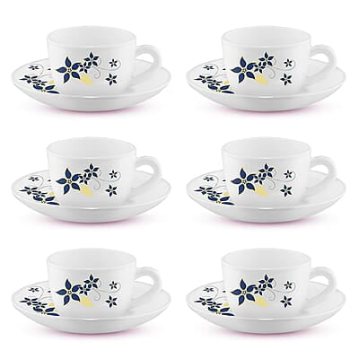 BOROSIL 14CL MUG SET- 6PC 140 ML
