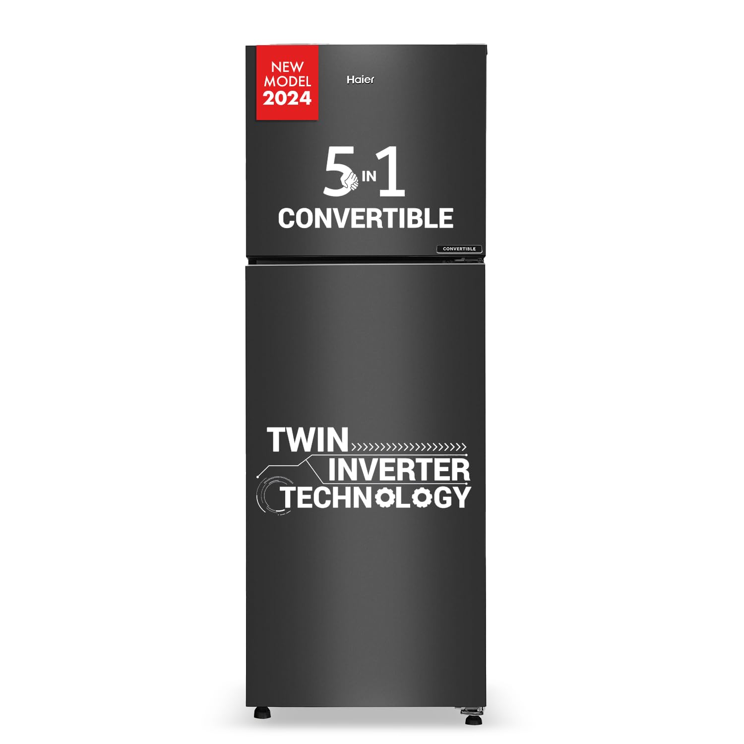Haier 240 L, 3 Star, 5 In 1 Convertible, Twin Inverter Technology