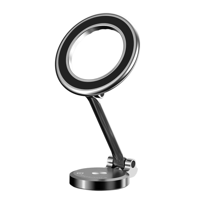 Portronics Mogun 3 Magnetic Car Phone Holder with 360° Rotation Base, Strong Magnets Metal Alloy Build Portronics Mogun 3 Magnetic Car Phone Holder with 360° Rotation Base, Strong Magnets Metal Alloy Build