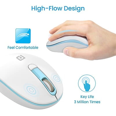 Portronics Toad 11 Wireless Mouse, 2.4 GHz Connectivity with USB Nano Dongle, Adjustable DPI Up To 1600, Ambidextrous for Laptop, MacBook, PC Portronics Toad 11 Wireless Mouse, 2.4 GHz Connectivity with USB Nano Dongle, Adjustable DPI Up To 1600, Ambidextrous for Laptop, MacBook, PC