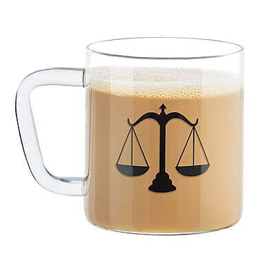 Borosil Glass Tea Cup - 1 Piece, Libra Transparent, 305ml