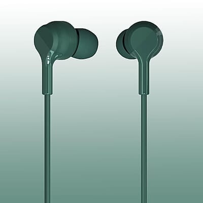 Zebronics Zeb-BRO PRO in Ear Wired Stereo Earphones with Mic, 3.5mm Audio Input Jack, 10mm Drivers, in-Line Mic, 1.2 Metre Cable