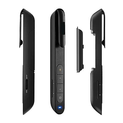 Rts 2024 Wireless Presenter Pointer for Presentation Slide Changer Laser Pointer PPT RF 2.4GHz Hyperlink & Volume Remote Control PowerPoint Office Presentation Clicker for Keynote Rts 2024 Wireless Presenter Pointer for Presentation Slide Changer Laser Pointer PPT RF 2.4GHz Hyperlink & Volume Remote Control PowerPoint Office Presentation Clicker for Keynote
