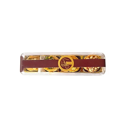 SMOOR SHAUQ Baklava Box Artisanal Turkish Delight 160gm (4 Pieces)