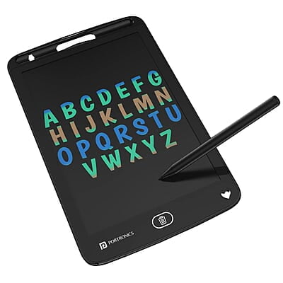 Portronics Ruffpad 8.5M Multicolor LCD Writing Pad with Screen 21.5cm (8.5-inch) for Drawing, Playing, Handwriting Gifts for Kids & Adults, India's
