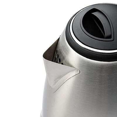 Borosil Rio 1.5 L Electric Kettle, Stainless Steel Inner Body, Boil Water For Tea, Coffee, Soup, Silver