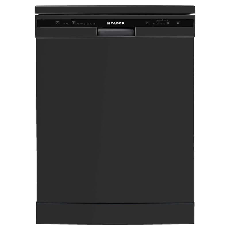 Faber 12 Place Settings Dishwasher (FFSD 6PR 12S, Neo Black, Best suited for Indian Kitchen, Hygiene Wash Faber 12 Place Settings Dishwasher (FFSD 6PR 12S, Neo Black, Best suited for Indian Kitchen, Hygiene Wash
