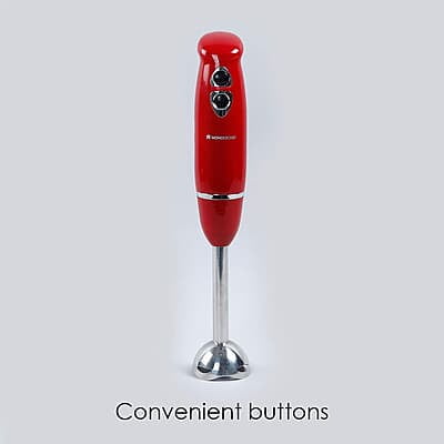 Wonderchef Crimson Edge 400 W Electric Hand Blender 2 Speed Selection