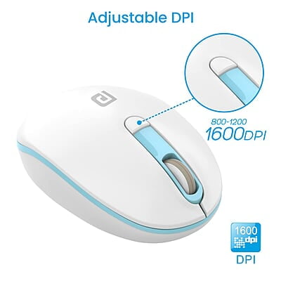 Portronics Toad 11 Wireless Mouse, 2.4 GHz Connectivity with USB Nano Dongle, Adjustable DPI Up To 1600, Ambidextrous for Laptop, MacBook, PC Portronics Toad 11 Wireless Mouse, 2.4 GHz Connectivity with USB Nano Dongle, Adjustable DPI Up To 1600, Ambidextrous for Laptop, MacBook, PC