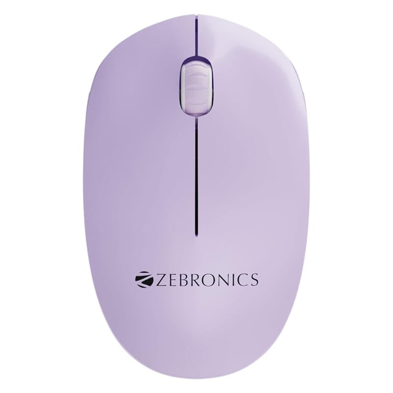 ZEBRONICS Cheetah Wireless Mouse with 1600 DPI, High Accuracy, Precise Usage, 3 Buttons, Ergonomic and Comfortable Design ZEBRONICS Cheetah Wireless Mouse with 1600 DPI, High Accuracy, Precise Usage, 3 Buttons, Ergonomic and Comfortable Design