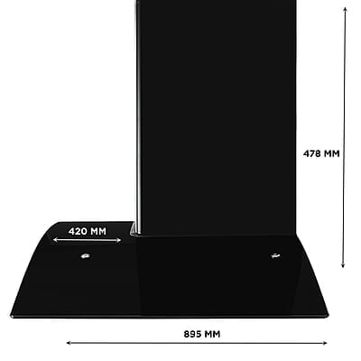 Faber 90cm 1200 m3/hr, Autoclean Chimney Filterless Touch & Gesture Control Faber 90cm 1200 m3/hr, Autoclean Chimney Filterless Touch & Gesture Control