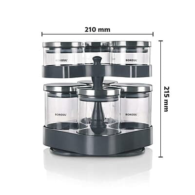 BOROSIL SET OF 2 MICROWAVABLE KLIP - N - STORE SQUARE BOROSIL SET OF 2 MICROWAVABLE KLIP - N - STORE SQUARE