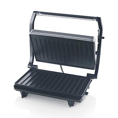 Borosil Prime Grill Sandwich Maker, Non-toxic Non-stick Grill Plate Coating, Make 2 Sandwiches At a Time, 700 W Borosil Prime Grill Sandwich Maker, Non-toxic Non-stick Grill Plate Coating, Make 2 Sandwiches At a Time, 700 W