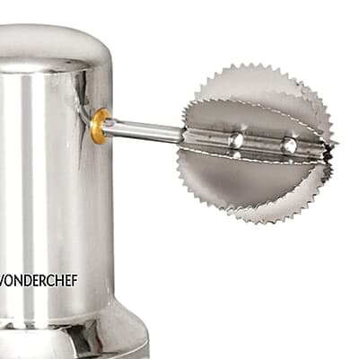 Wonderchef Stainless Steel Coconut Scraper for Kitchen, Vacuum Base, Rotatable Handle, Manual Operation Wonderchef Stainless Steel Coconut Scraper for Kitchen, Vacuum Base, Rotatable Handle, Manual Operation