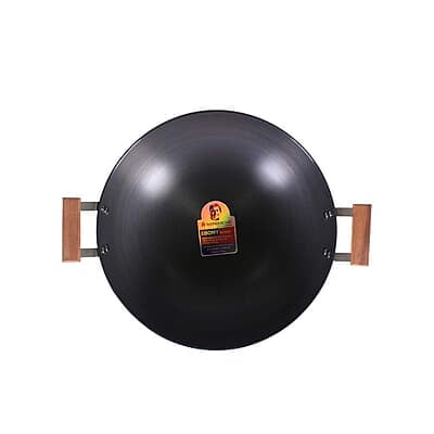 Wonderchef Ebony Hard Anodized 34 cm Deep Kadhai with Lid 8 L3.25 mm thick Wonderchef Ebony Hard Anodized 34 cm Deep Kadhai with Lid 8 L3.25 mm thick