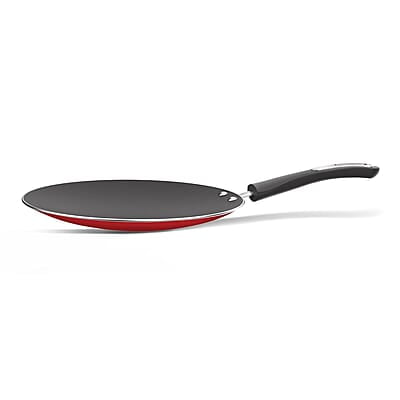 Preethi Dura Collectiona Non Stick Concave Tawa, 28 cm, Gas & Induction Compatible