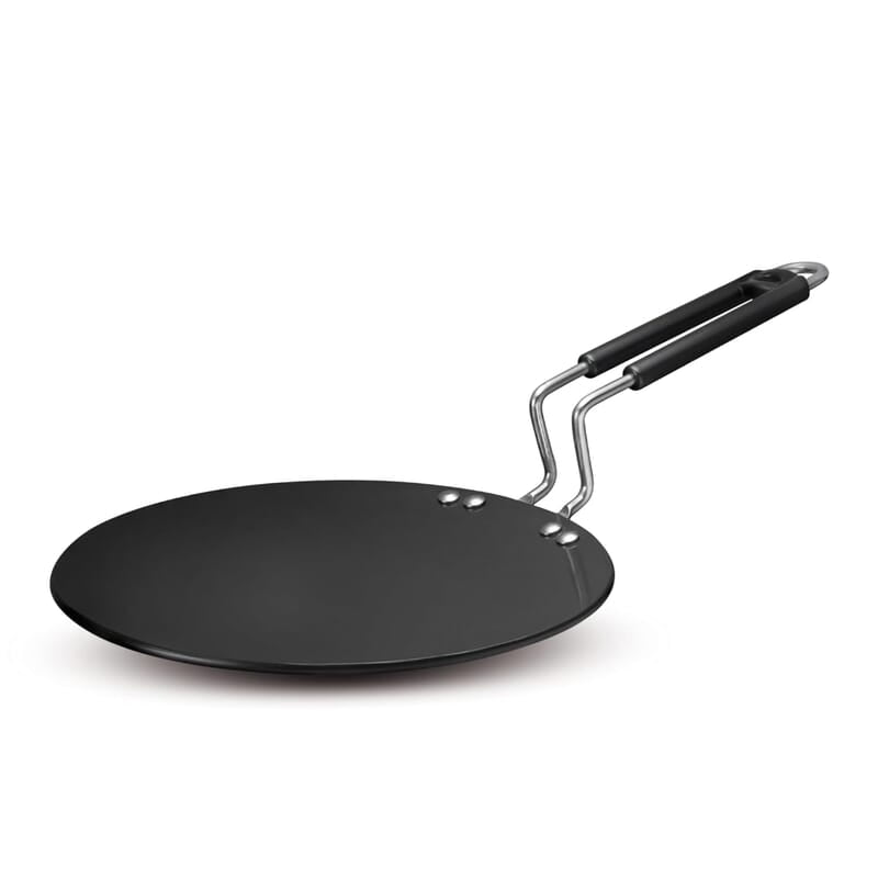KENT Hard Anodised Roti Tawa 25 CM 4.88 mm Thick Base KENT Hard Anodised Roti Tawa 25 CM 4.88 mm Thick Base