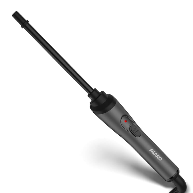 AGARO HC8001 Hair Curler With 10MM Barrel, Rod, Tong, Chopstick Hair Curler, Ceramic Coated Plates AGARO HC8001 Hair Curler With 10MM Barrel, Rod, Tong, Chopstick Hair Curler, Ceramic Coated Plates