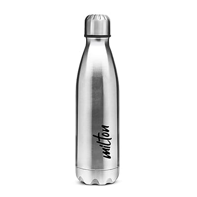 MILTON Shine 800 Stainless Steel Water Bottle, 700 ml Single walled Leak Proof MILTON Shine 800 Stainless Steel Water Bottle, 700 ml Single walled Leak Proof