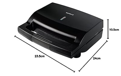 Havells Big Fill Sandwich Maker 750-Watt Non-Stick Deeper Grooves For More Filling