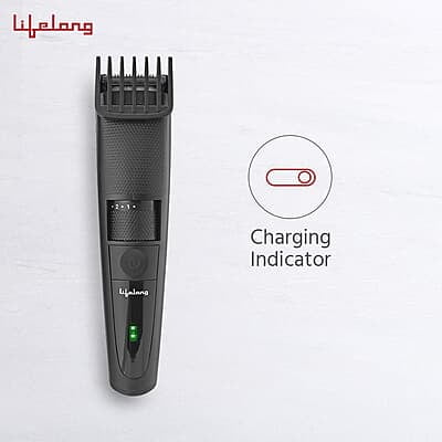 Lifelong Beard Trimmer for Men Quick Charge (2 Hours) | Runtime: 60 Mins 20 Length Settings Lifelong Beard Trimmer for Men Quick Charge (2 Hours) | Runtime: 60 Mins 20 Length Settings