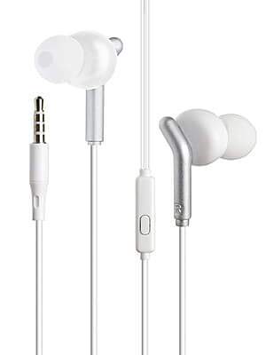 Zebronics Zeb-Bro in Ear Wired Earphones with Mic, 3.5mm Audio Jack, 10mm Drivers, Phone/Tablet Compatible Zebronics Zeb-Bro in Ear Wired Earphones with Mic, 3.5mm Audio Jack, 10mm Drivers, Phone/Tablet Compatible