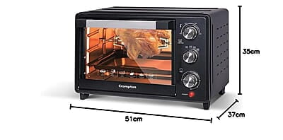 Crompton Tandoori Magic 25 Ltr Oven Toaster Grill (OTG) with Motorissed Rotisserie & Convection Crompton Tandoori Magic 25 Ltr Oven Toaster Grill (OTG) with Motorissed Rotisserie & Convection