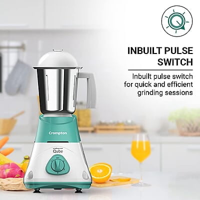 CROMPTON QUBE 3J 500W POWERTRON MOTOR MIXER GRINDER MOTOR VENT-X TECHNOLOGY