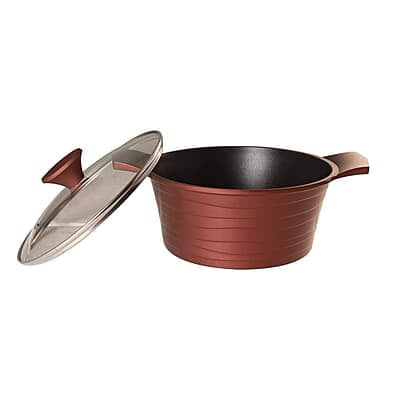 Wonderchef Sienna Aluminium Casserole Set, 3-Pieces